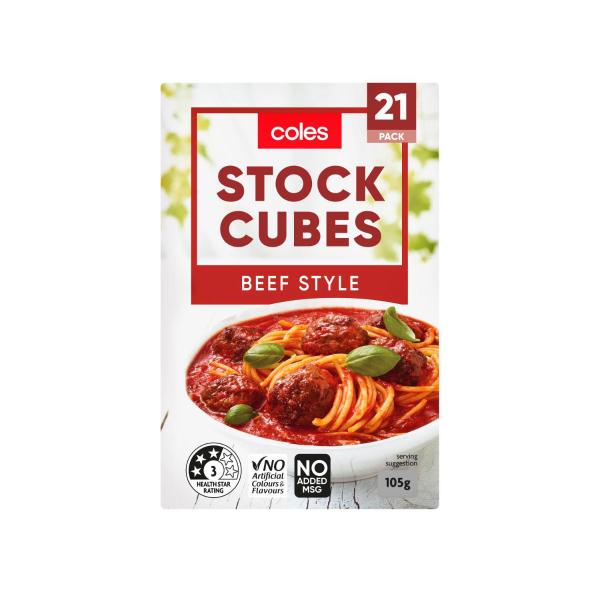 Beef Flavoured Stock Cubes