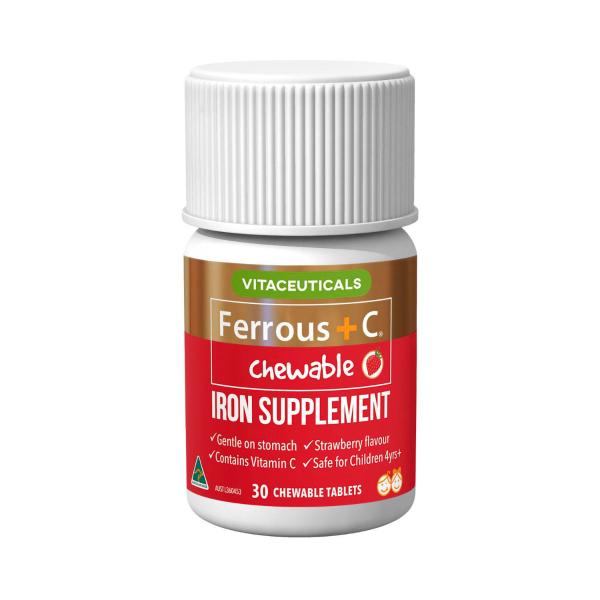 Ferrous+ C Iron Chewable Tablets
