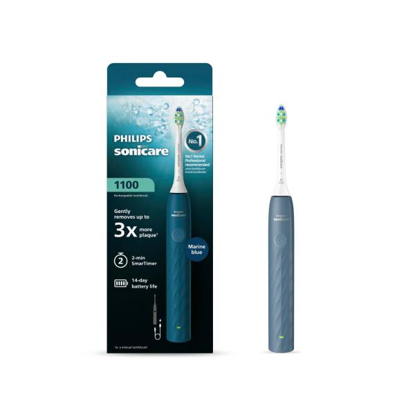 Sonicare Electric Toothbrush Series 1100 Marine Blue