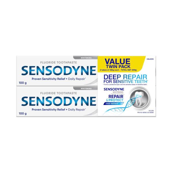 Repair & Protect Twin Pack Toothpaste 2x100g