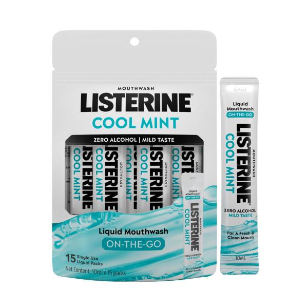 Cool Mint Mouthwash Sachets
