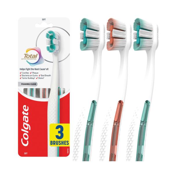 Total Foaming Clean Toothbrush Soft
