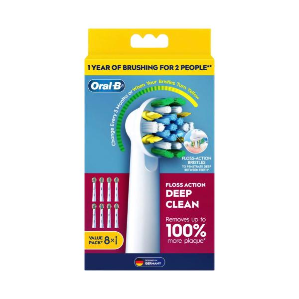 Floss Action Deep Clean Refill Brush Heads