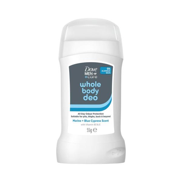 Men Whole Body Deodorant Stick Marine Blue Cypress