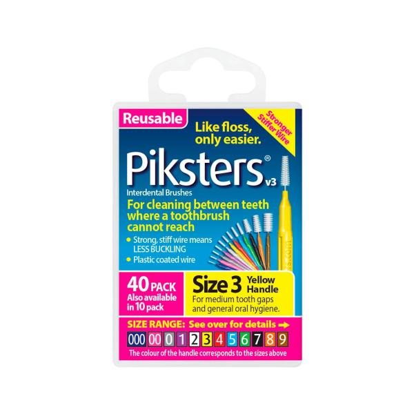 Interdental Brushes Yellow Size 3