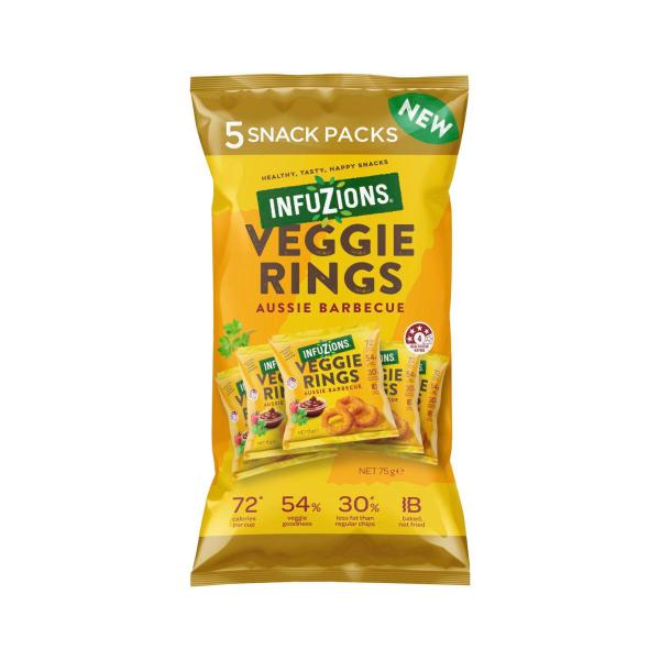 Veggie Rings Aussie BBQ 5x15g