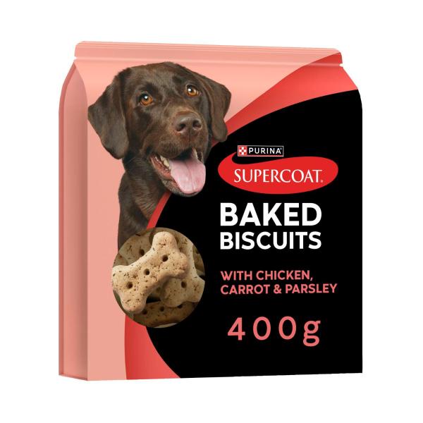 Chicken Parsley & Carrot Baked Biscuits Dog Treats