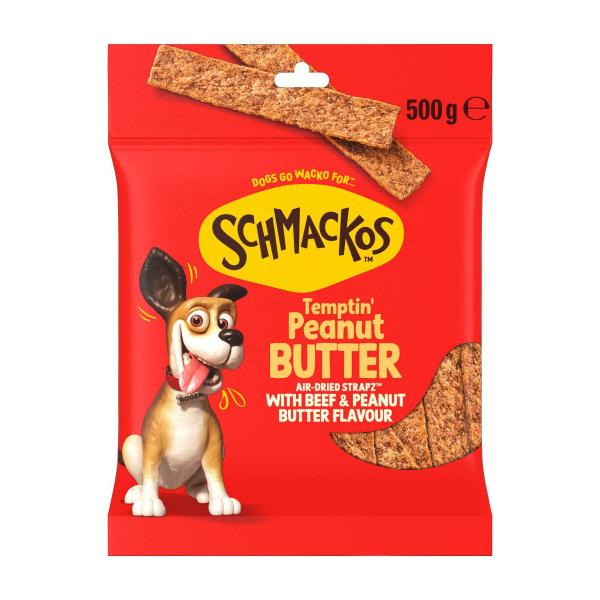 Strapz Peanut Butter Dog Treats