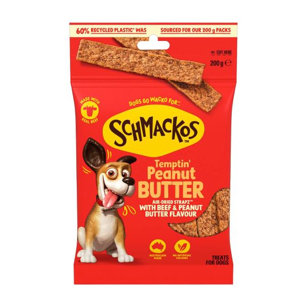 Strapz Peanut Butter Dog Treats