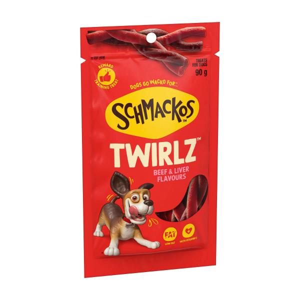Twirlz With Beef Liver Dog Treats