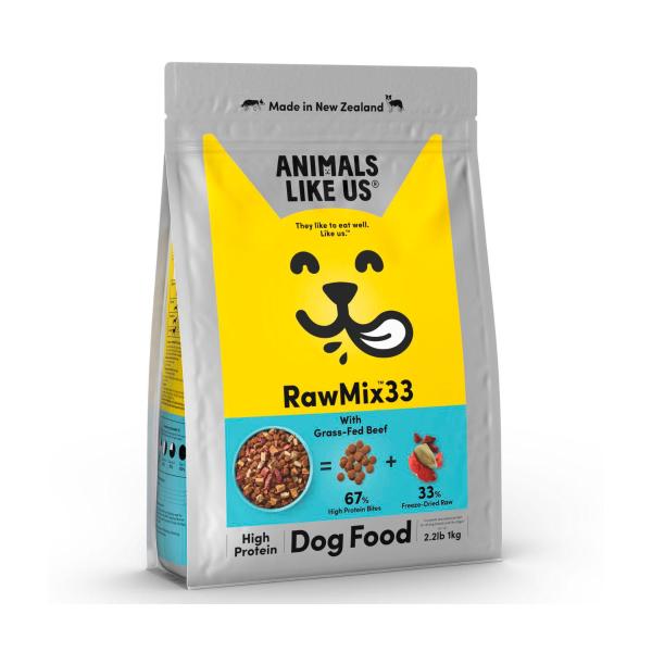 Rawmix33 With Grass-fed Beef Dry Dog Food
