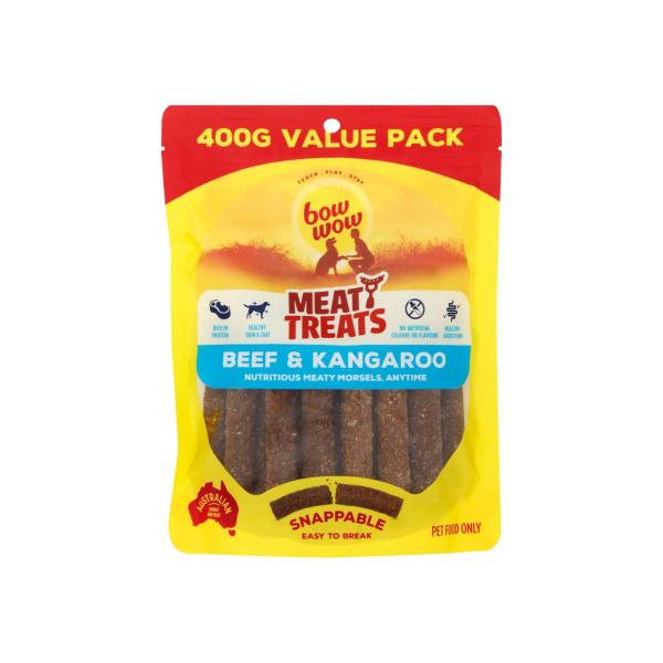 Meaty Dog Treats Beef & Kangaroo