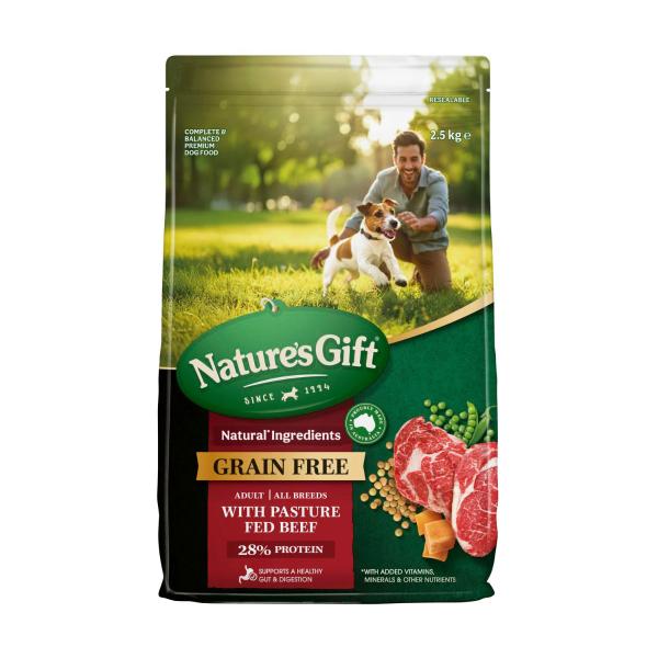 Grainfree With Beef Dry Dog Food