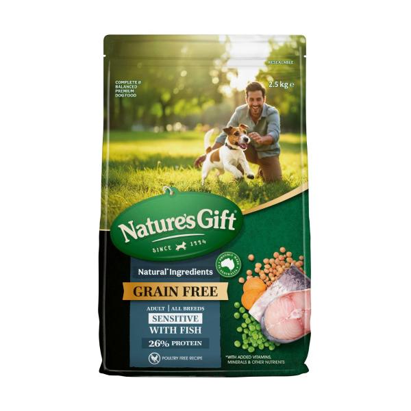 Grainfree With Fish Sensitive Dry Dog Food