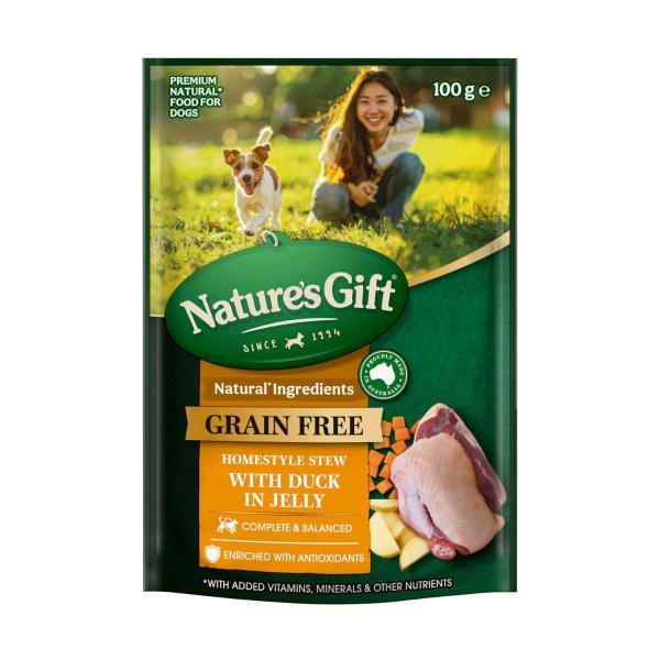 Grain Free Homestyle Stew With Duck In Jelly Dog Food