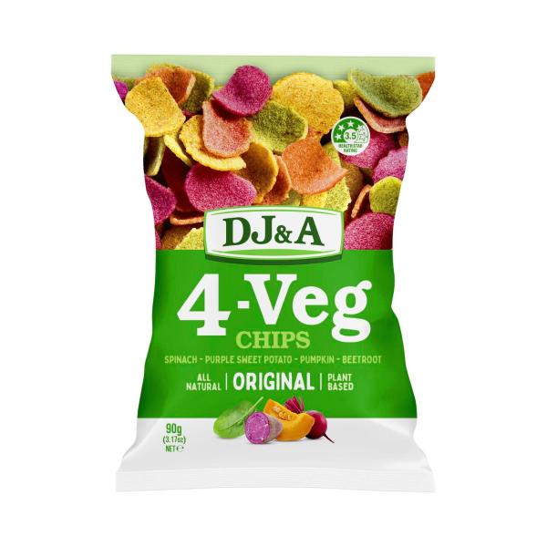 4 Veg Chips Original