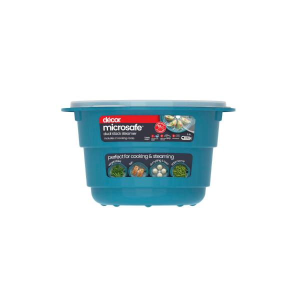 Microsafe Dual Stack Steamer