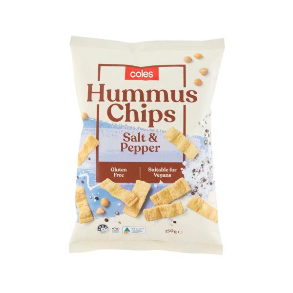 Hummus Chips Salt & Pepper