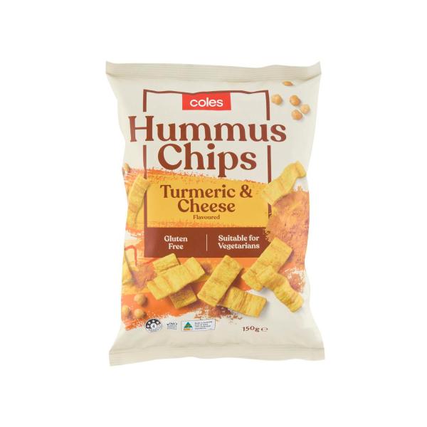 Hummus Chips Turmeric & Cheese