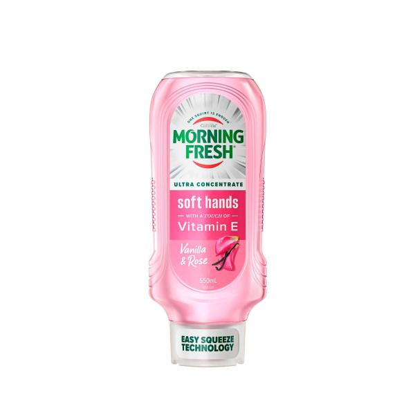Easy Squeeze Soft Hands Vanilla Rose Dishwashing Liquid