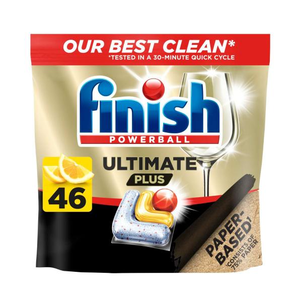 Ultimate Plus Dishwashing Tablets Lemon