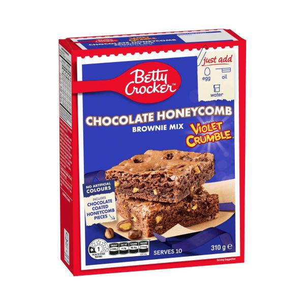 Violet Crumble Brownie