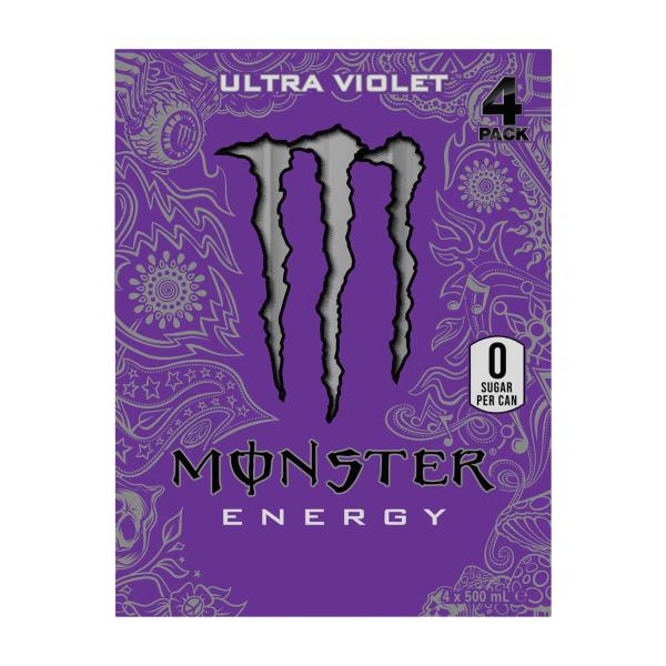 Energy Drink Ultra Violet 4x500ml