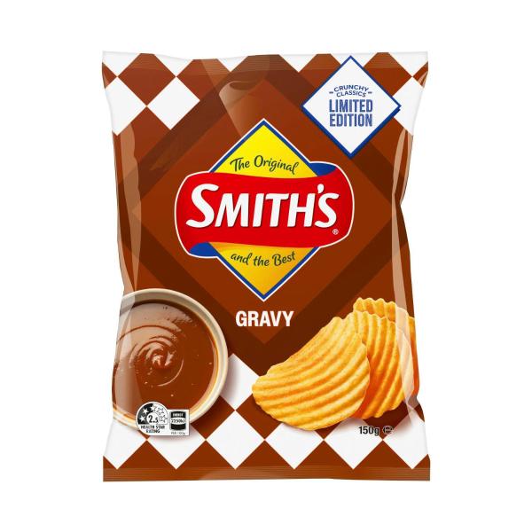 Crinkle Potato Chips Gravy
