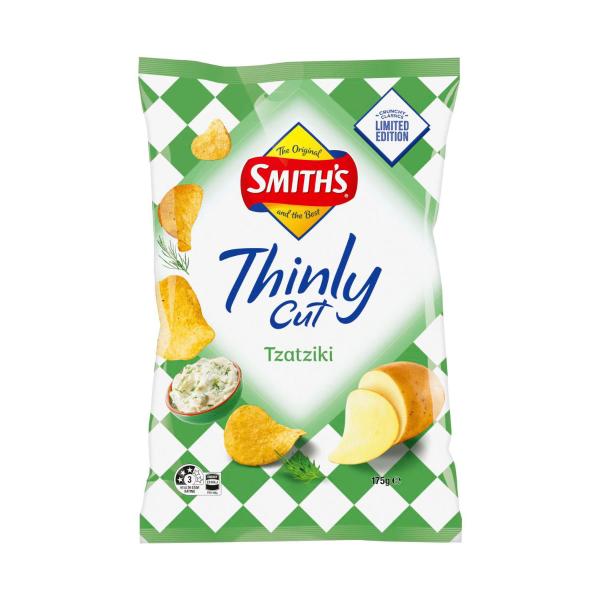Thinly Cut Potato Chips Tzatziki