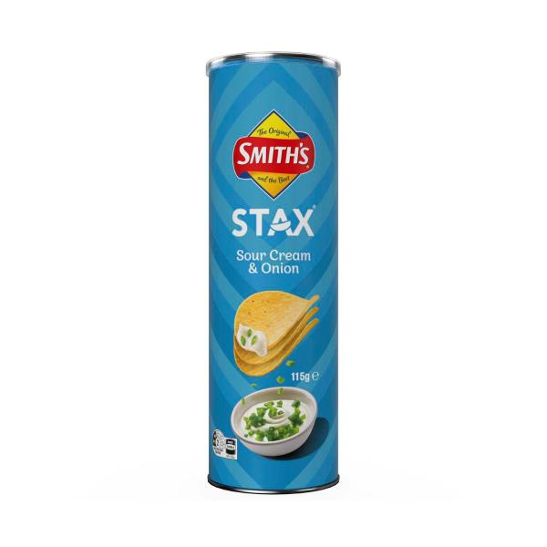 Stax Potato Chips Sour Cream Onion