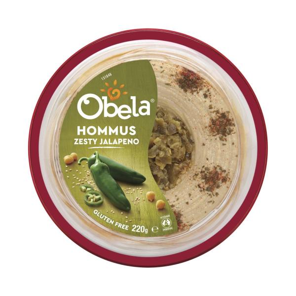 Garnished Dip Hommus With Zesty Jalapeno