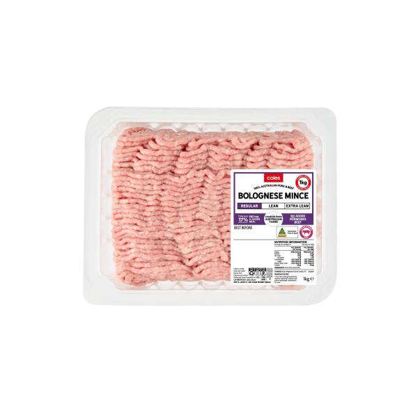 Pork & Beef 3 Star Regular Mince Bolognese