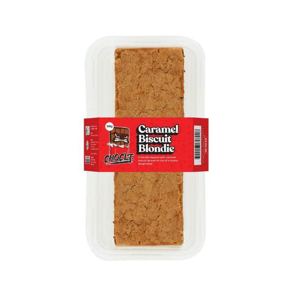 Caramel Biscuit Blondie