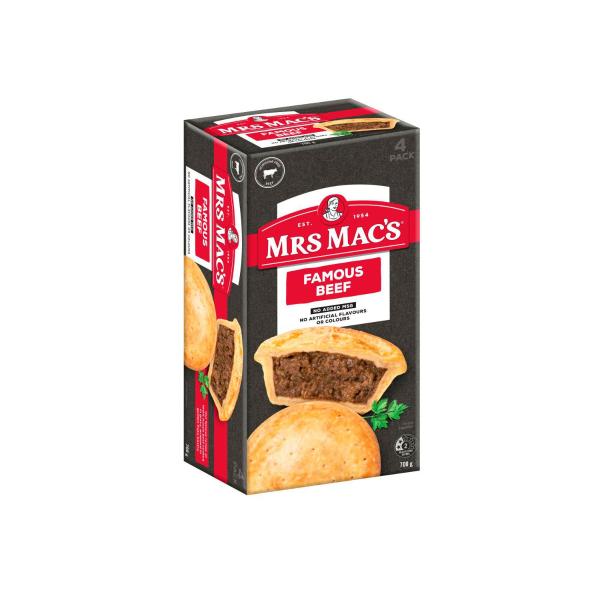 Beef Pie 4 Pack