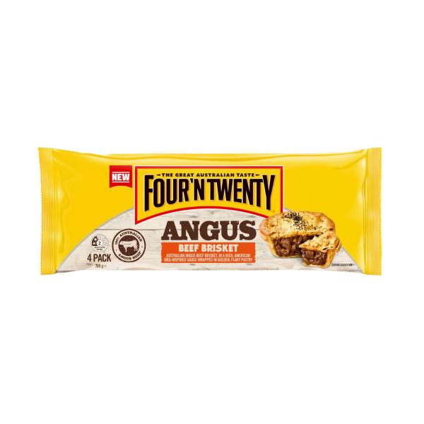 Angus BBQ Beef Brisket Pie 4 Pack