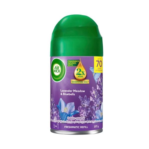 2X Essential Oil Freshmatic Refill Lavender Meadow & Bluebells