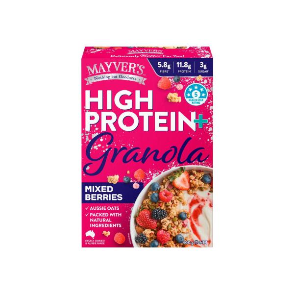 High Protein+ Granola Mixed Berries