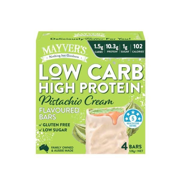 Low Carb High Protein Cheesecake Pistachio Bars 4 Pack