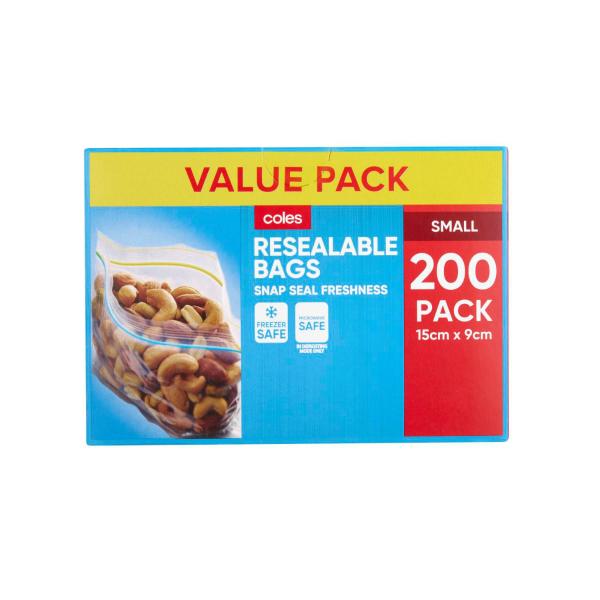 Small Resealable Storage Bags