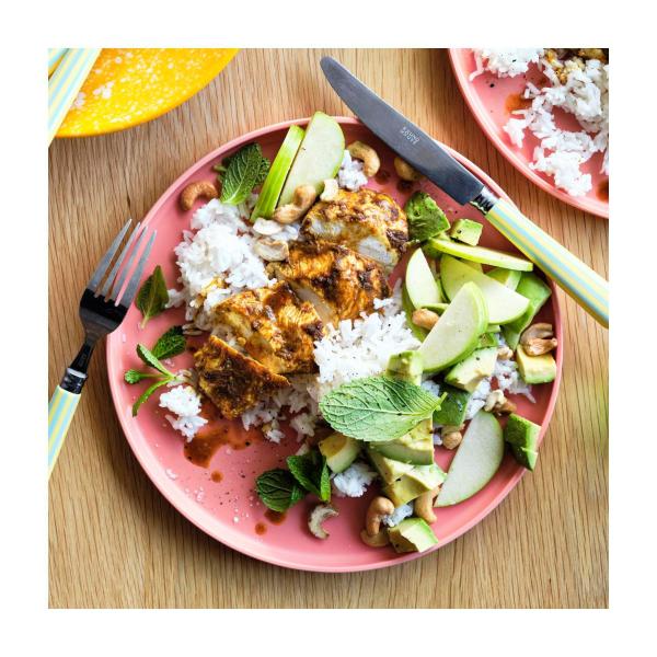 Korma Chicken Rice Salad - 2 Person Meal Kit 980g