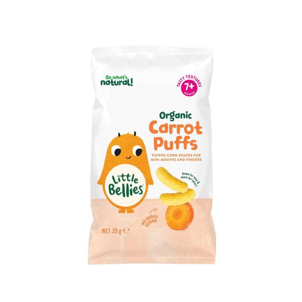 Organic Carrot Puffs Sharebag 4 Pack