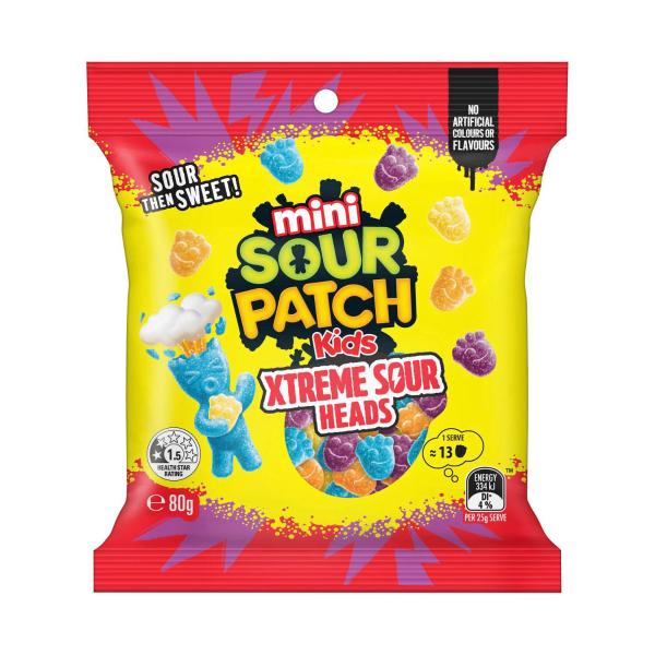 Kids Mini Xtreme Sour Heads