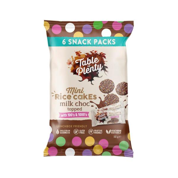 Mini Rice Cakes 100s & 1000s Snack Packs