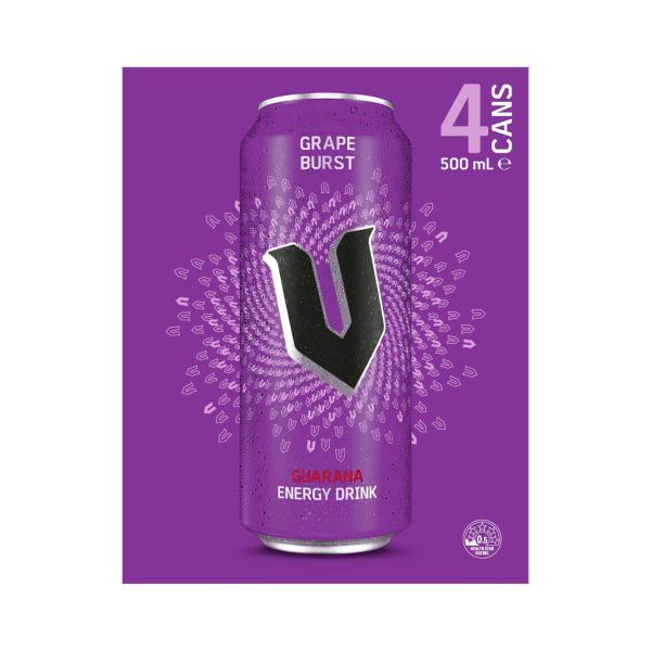 Energy Drink Grape 4x500ml