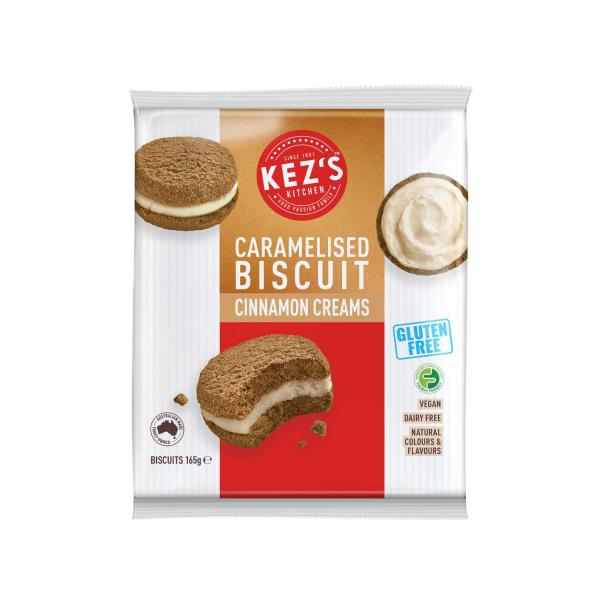 Caramelised Biscuit Cinnamon Creams
