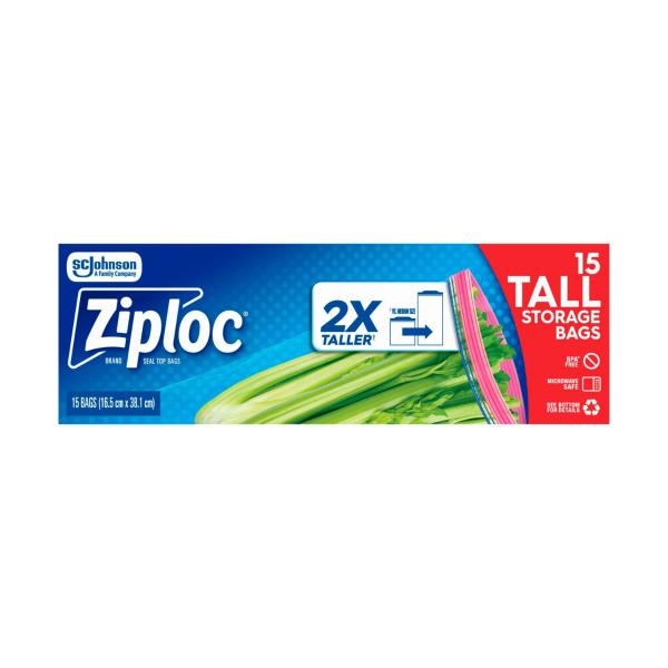 2 X Tall Storage Bags