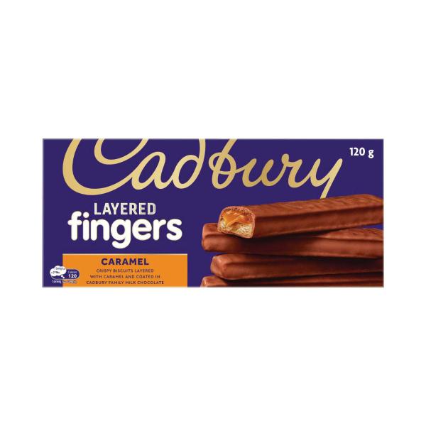 Fingers Caramel Biscuits
