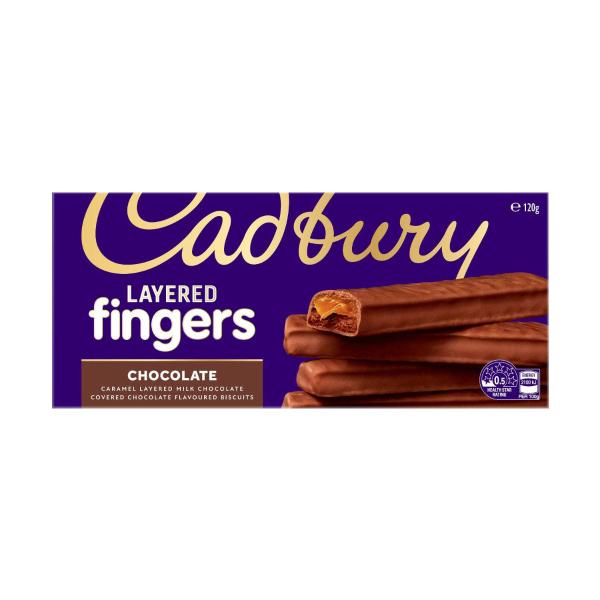 Layered Fingers Chocolate Biscuits