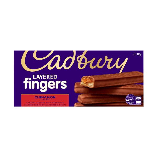 Layered Fingers Cinnamon Biscuits