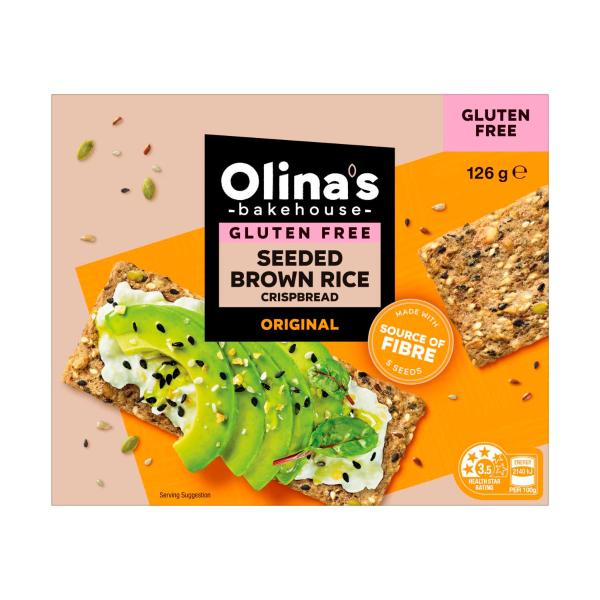 Bakehouse Seed Rice Crispbread Original